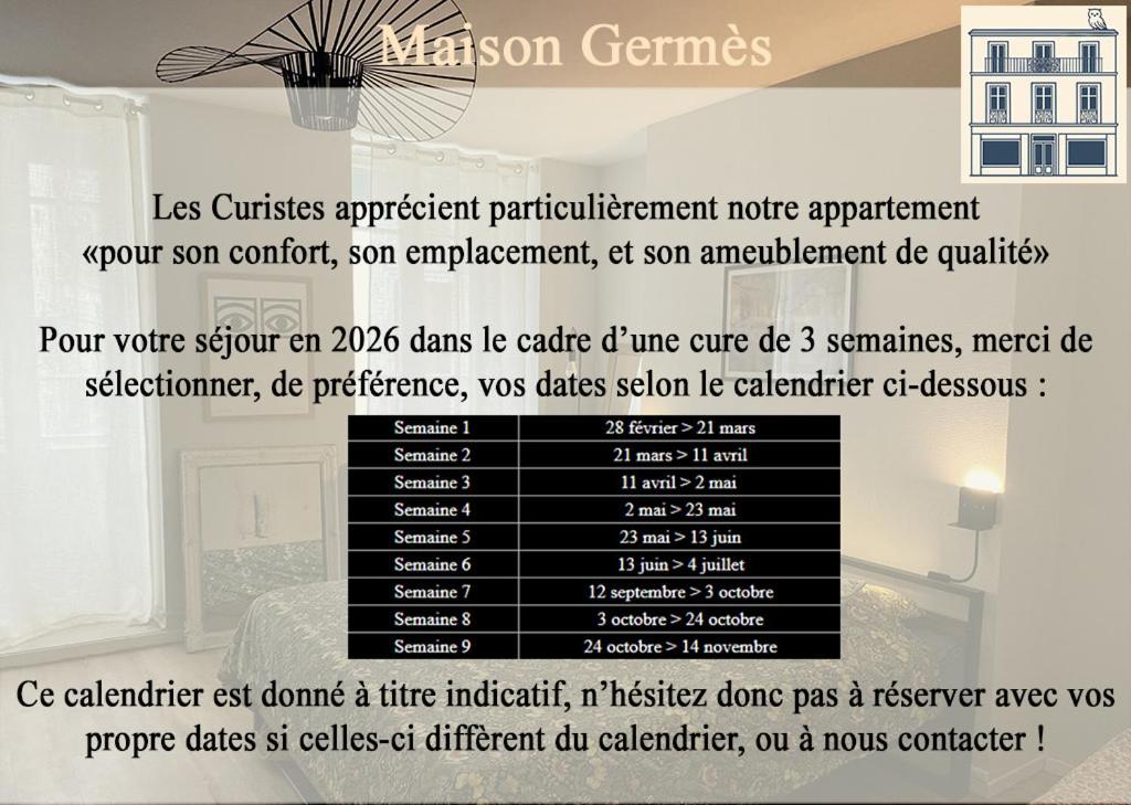 MAISON GERMÈS - CENTRAL & STANDING - Appartements traversants - Lits 180 King Size - Linge de lit et de toilette inclus - Parking à proximité - 3