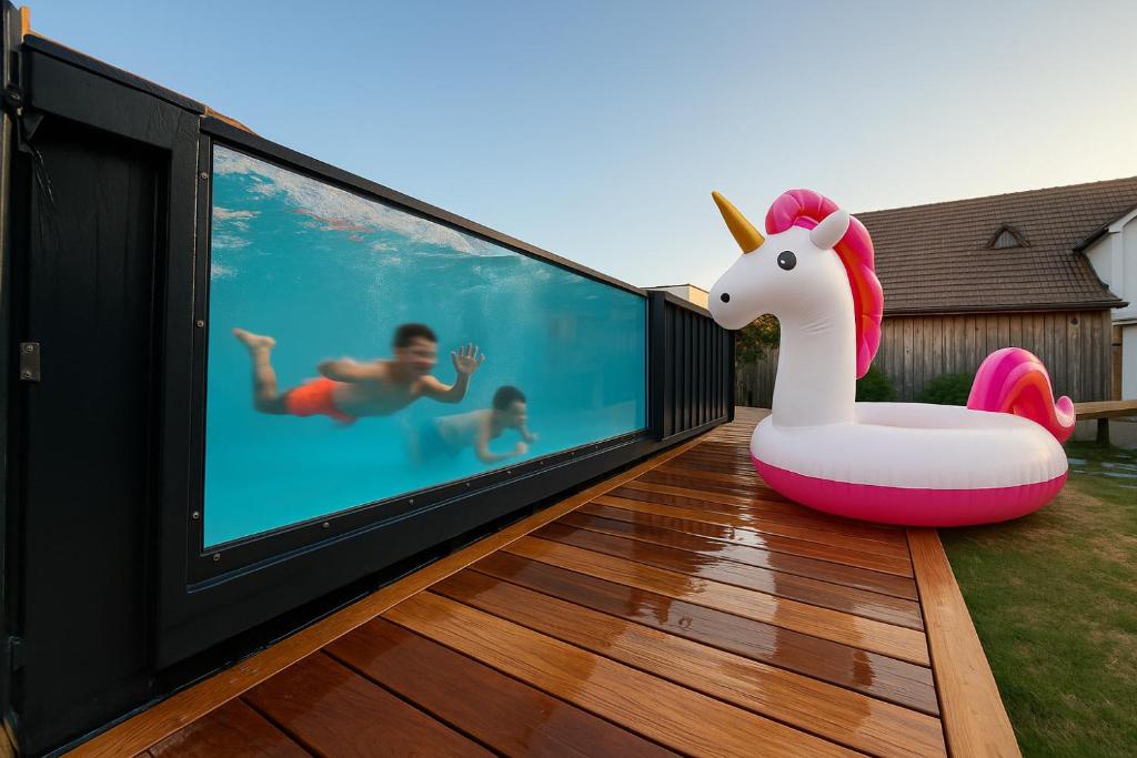 CHEZDAMDAM - la Villa du Thar - plage 300m piscine babyfoot arcade pingpong petanque 전경
