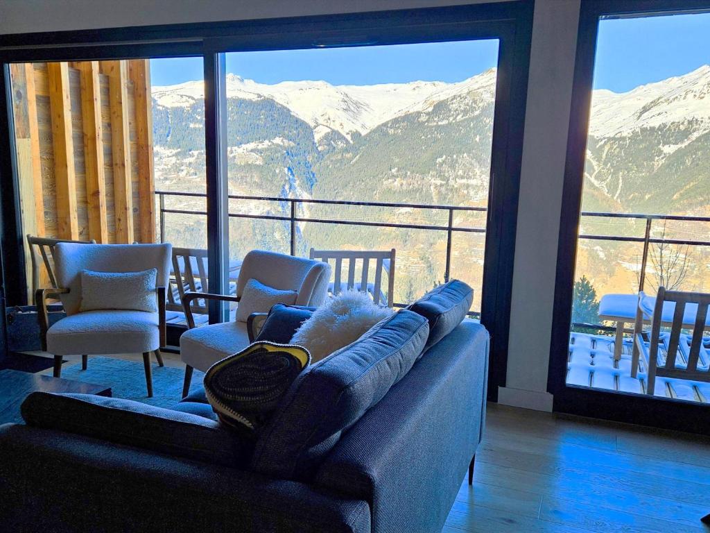 Chalet Neuf à La Plagne - 3Niv, 12pers, Sauna, Parking, WiFi - FR-1-755-40 - 4