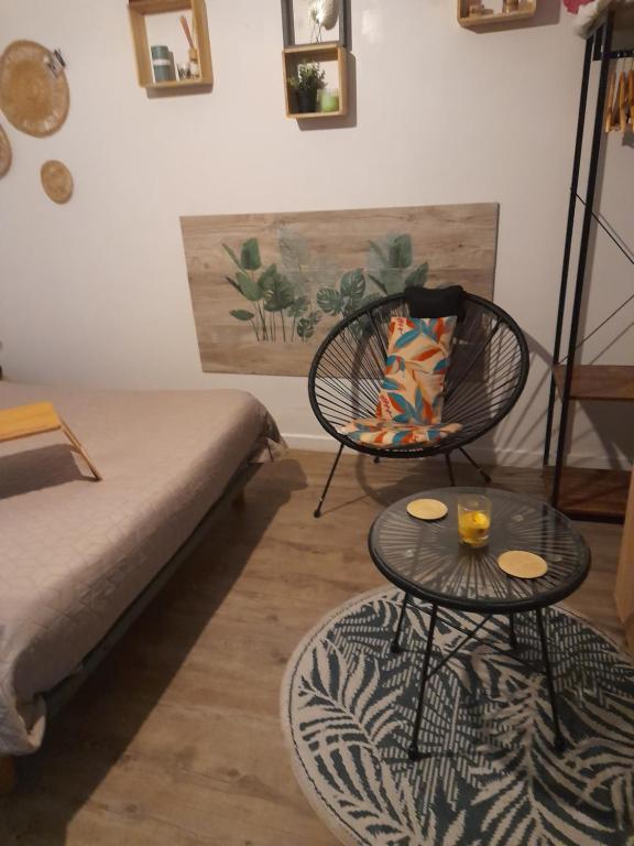 Studio 23 m2, proche centre, calme, WIFI, pk - 3
