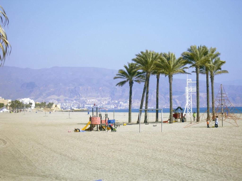 Apartamentos Maracay — Beach in Roquetas de Mar, Andalusia