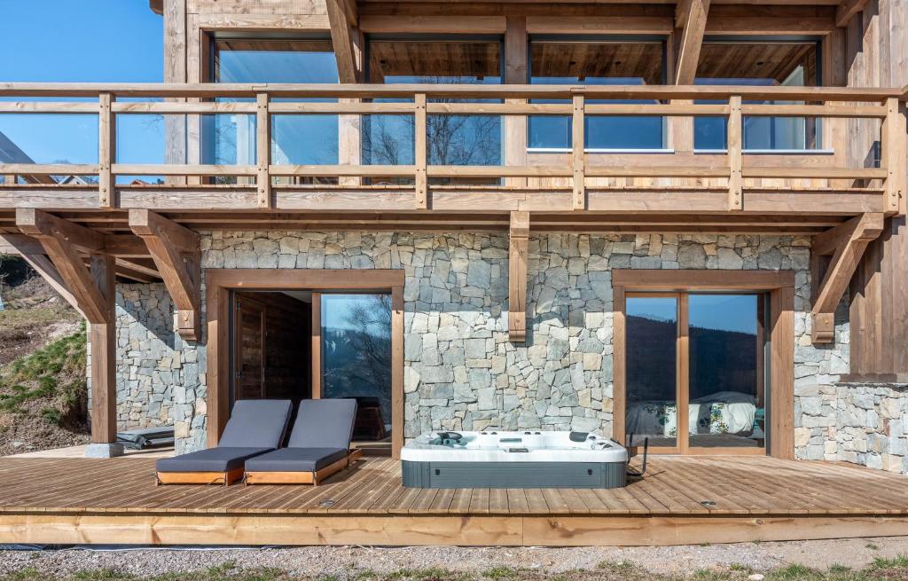 Chalet de Scott, luxe avec spa et sauna - 2
