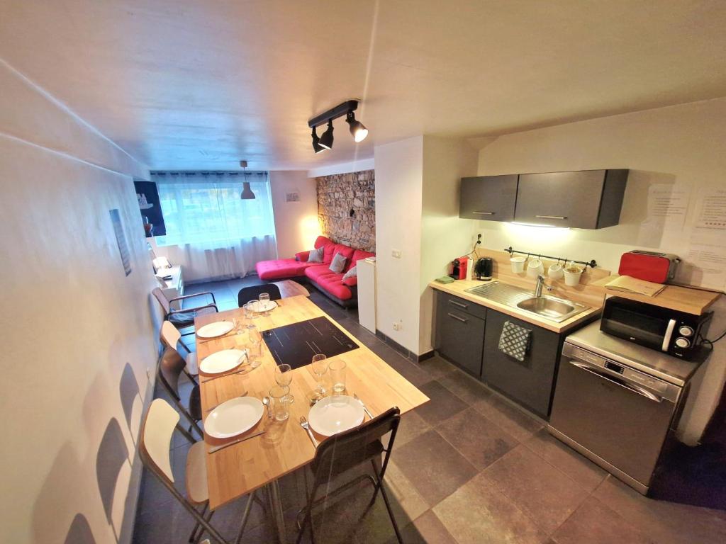 Grand duplex 5 pers au cœur de Lyon Opéra & métro - 5