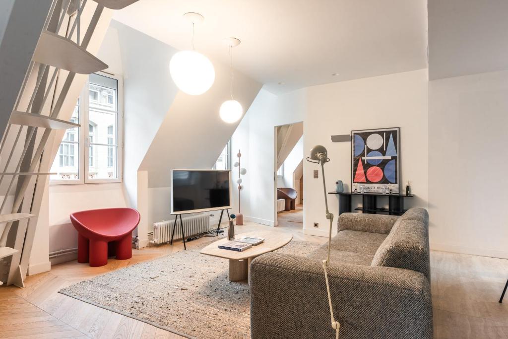 Luxury duplex - Louvre Museum - 6 guests - 4