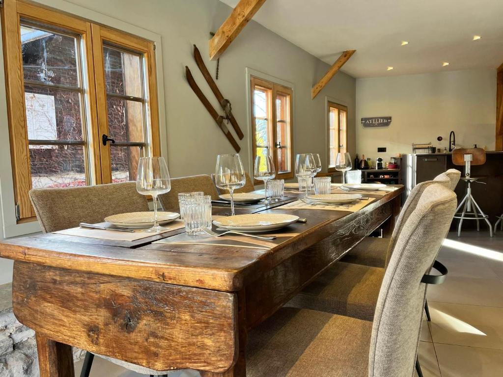 Chalet rénové à Samoëns, proche centre, skis-bus - 4