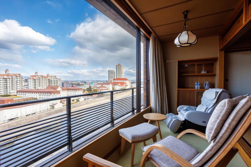 View, Takarazuka Onsen Hotel Wakamizu in Takarazuka