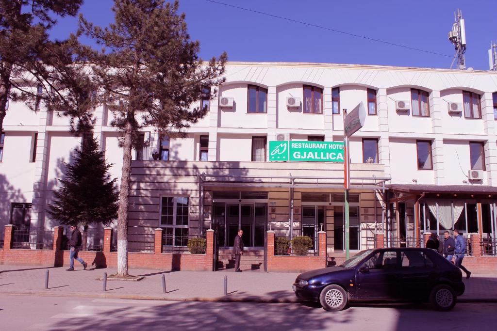 Entrance, Hotel Gjallica in Kukes
