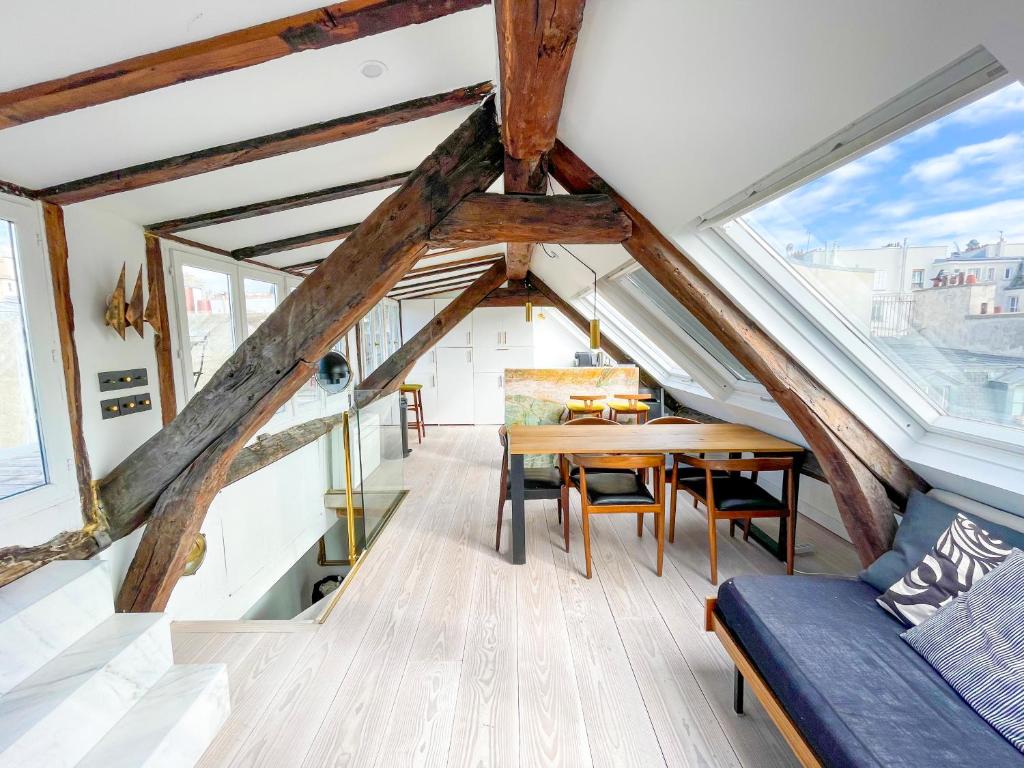 Penthouse with Terrasse and view on Eiffel tower - 3