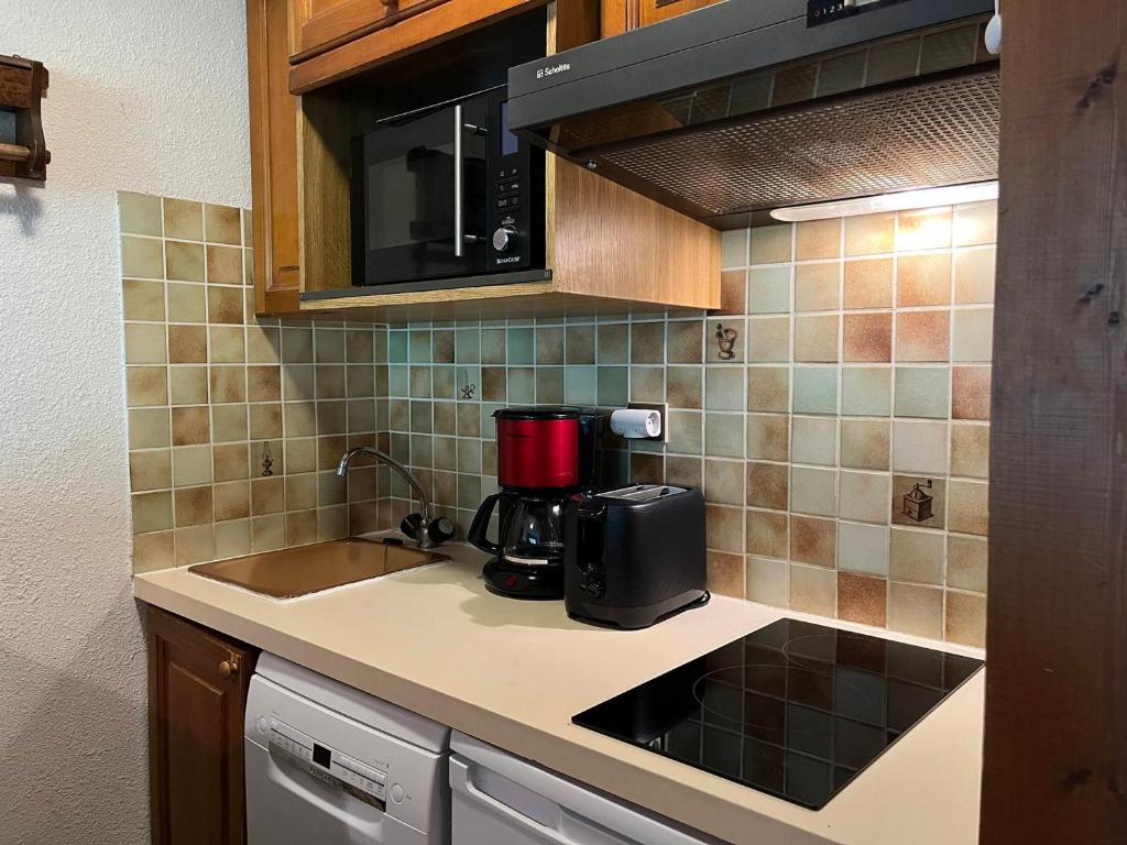 Appartement 2 pièces avec accès piscine, près des pistes, 4 personnes max - FR-1-464-257 - 2