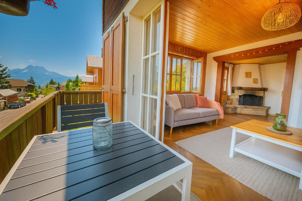 Chalet spa avec terrasse et vue alpine - 2