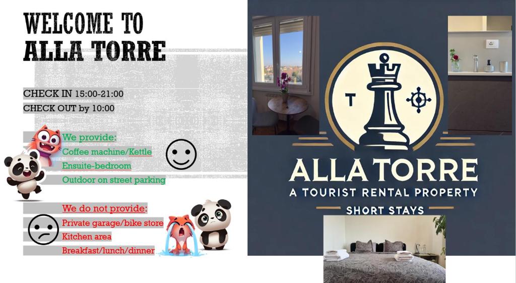 Alla Torre - Room & Private Bathroom - 2
