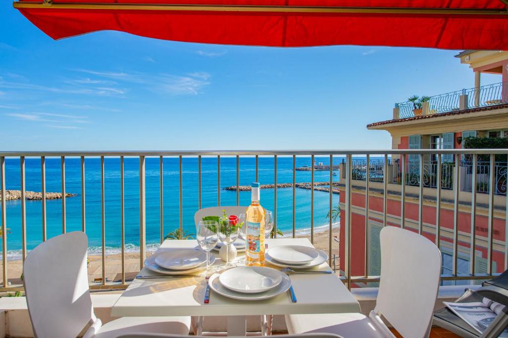 Studio front de mer avec parking privé - 1