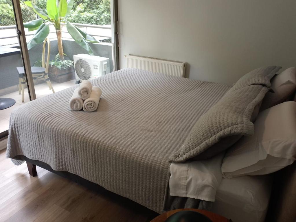 Exclusivo depto con AC y piscina Ñuñoa - 4