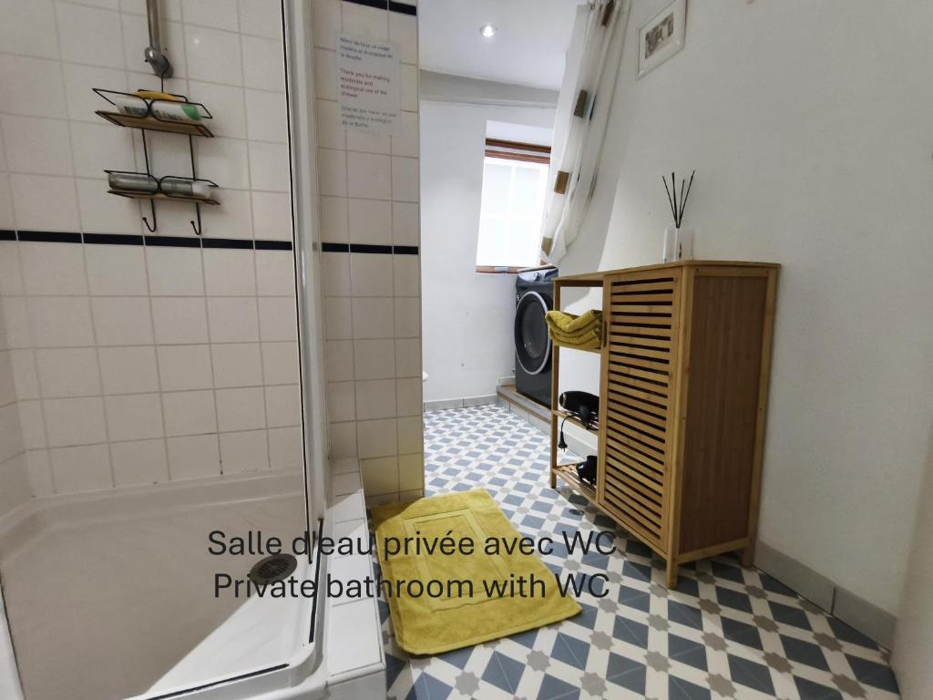 Chambre chez l'habitant - Centre historique - Salle d'eau et WC privés - 4