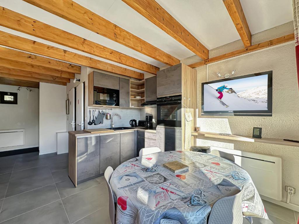 OB222 - 2 pièces Mezzanine 6 pers pieds de pistes - 4