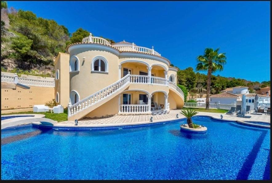 Villa with fantastic sea view pool 23x12 Jacuzzi - 5