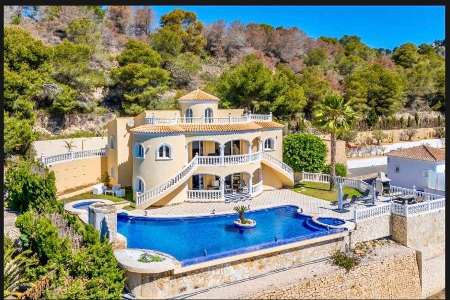 Villa with fantastic sea view pool 23x12 Jacuzzi - 1