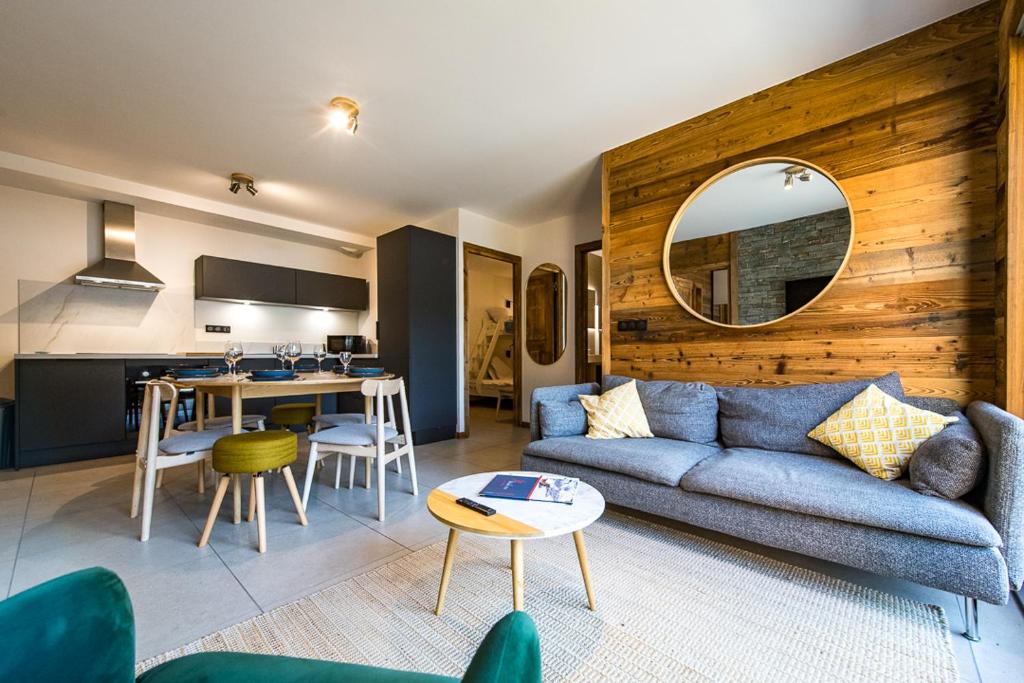 Appartement Haut de Gamme au cœur du village avec terrasse de 34m2 - 6 personnes - 5