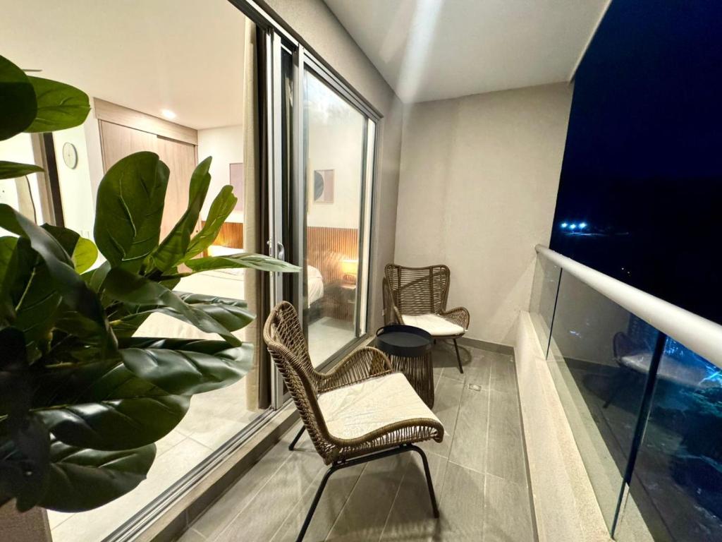Apartamento con vista,piscina y playa -SantaMarina-803 - 2