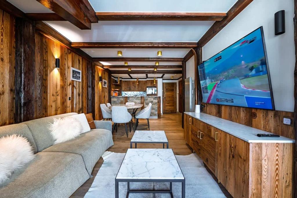 Luxury suite 70m2 balcon courchevel1850 parking - 2