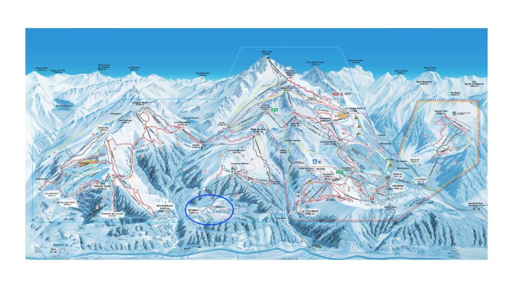 Les 5 Sapins - Ski In & Out - Haute-Nendaz - 4 Vallees - Parking - 8pers - 3