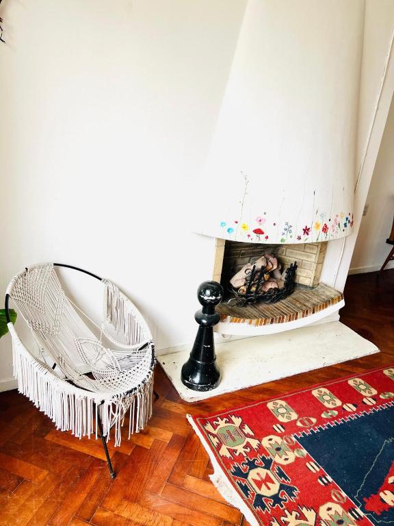 Apartment with fireplace and super view - 4