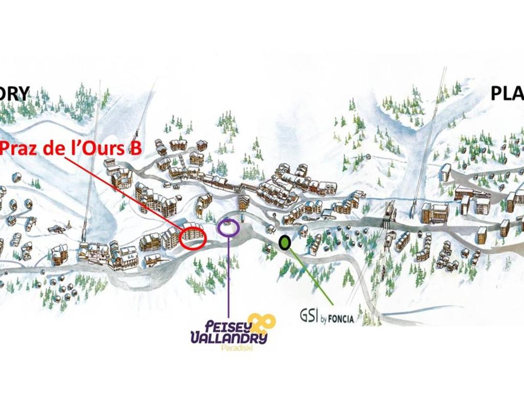 Duplex 2 pièces pour 6 pers. à Vallandry - Animaux admis - 5