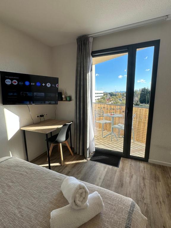 Appart'Hôtel avec Balcon et Netflix - Avignon gare TGV Confluence - 2