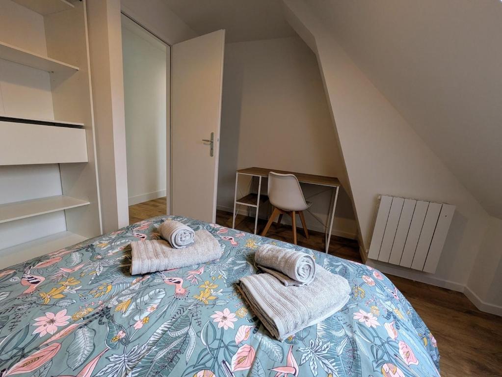 Cozy and bright 3 bedrooms teleworking Vannes - 4