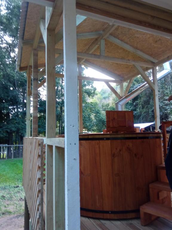 Cabaña Santa Galoriza Sector rural La Calle Hualqui - 4