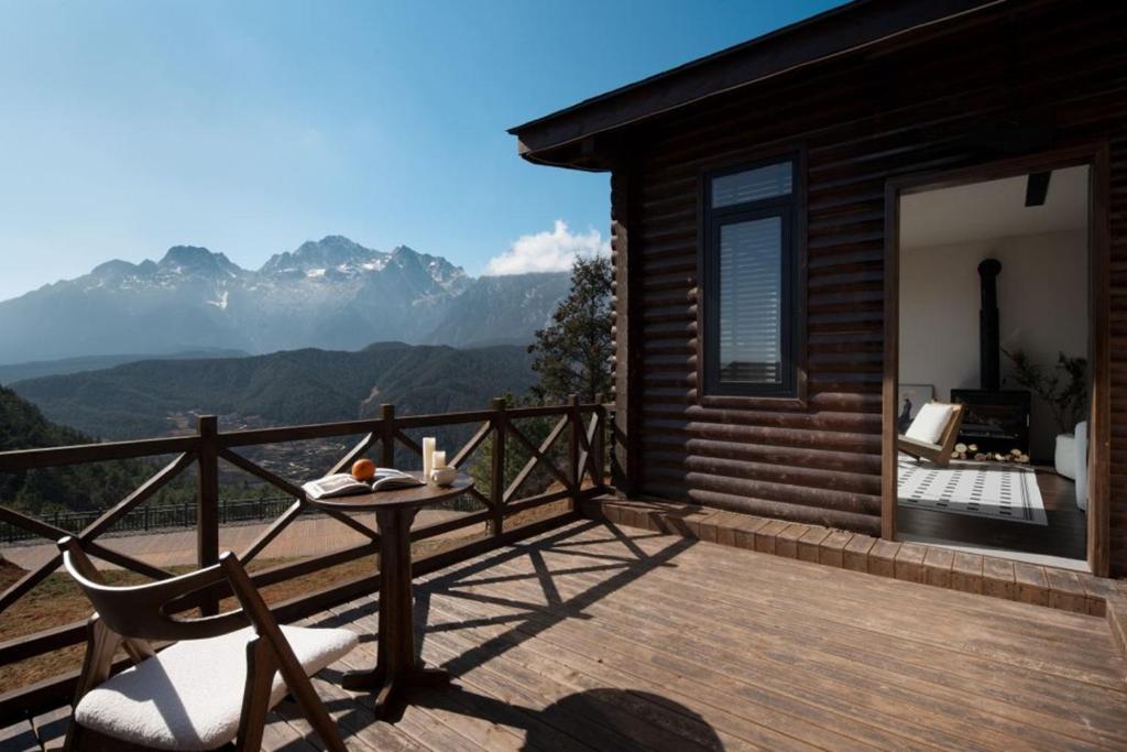 Lijiang Yulong Manshron Snow Highlands Villa 전경