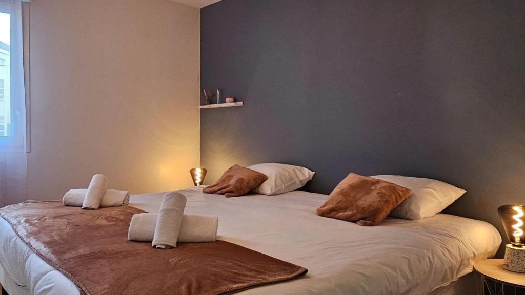 Chez Marlay, centre ville , 3 chambres , clim - 5