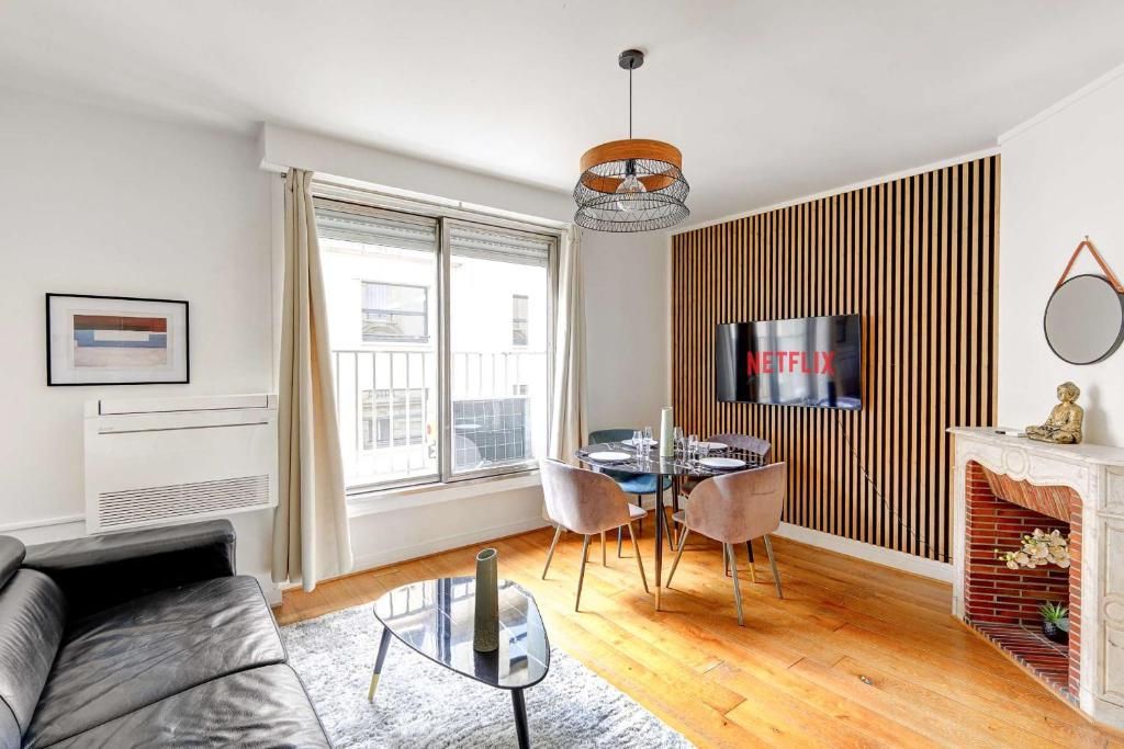 Duplex Raffine a deux pas de la Tour Eiffel - Avec A-C - 2