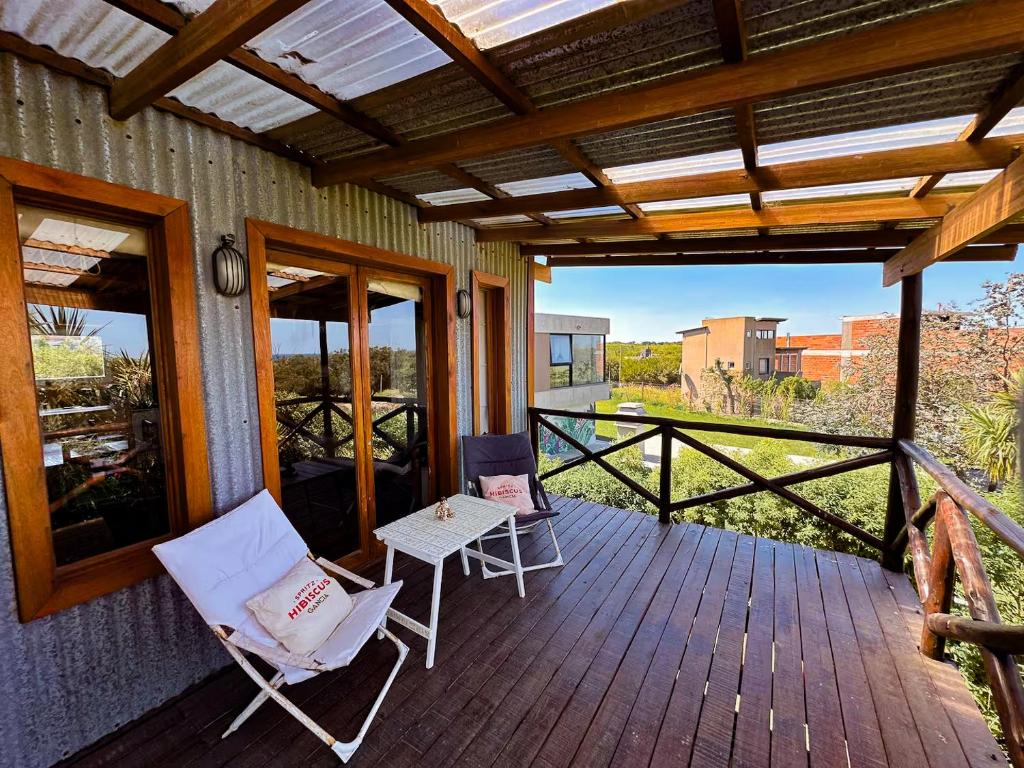 Cabaña con terraza frente al mar - LUNA ROJA, CHAPADMALAL, Mar del Plata - 2