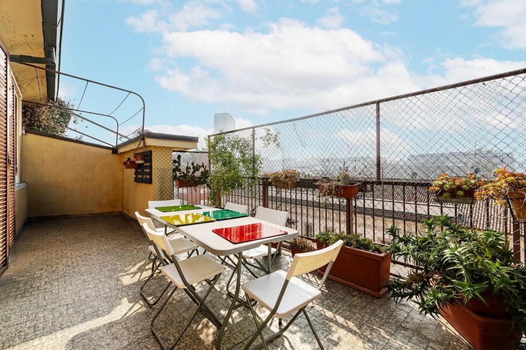 City center rooftop with terrace in porta Romana - 5