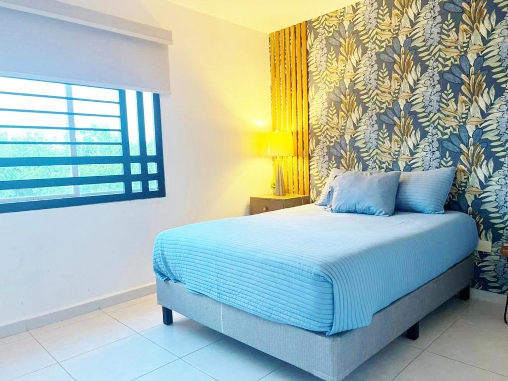 Departamento Moderno Azul Cielo - 2 Albercas - 3 Min Malecón y Playas - 3