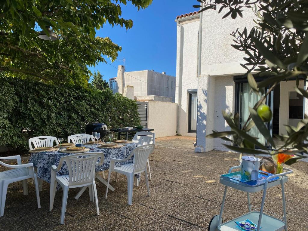 Maison climatisée 8P, près de la plage et du port, animaux admis - FR-1-798-59 - 3