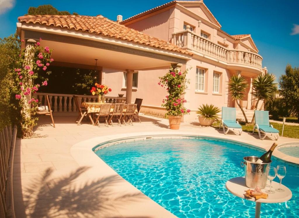 Costa Dorada Villa - Pool BBQ Beach 5min - 1