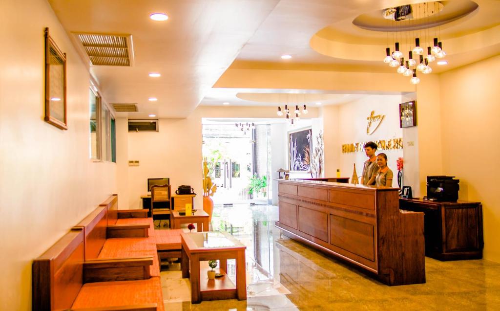 Lobby, Family Boutique Hotel in Vientiane