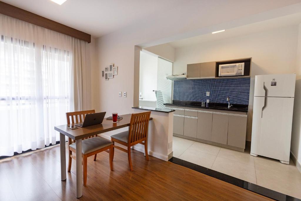 Kitchen, Aparthotel Adagio Sao Paulo Berrini in São Paulo