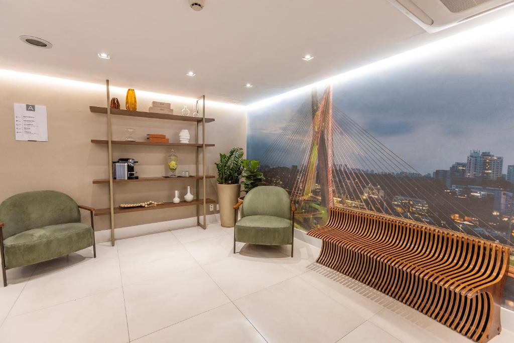 Lobby, Aparthotel Adagio Sao Paulo Berrini in São Paulo