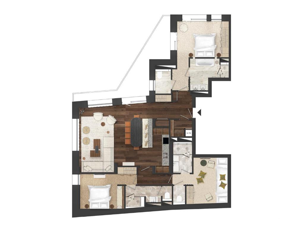 Appartement haut de gamme, 2 suites, accès Bien-Être - FR-1-830-19 - 4