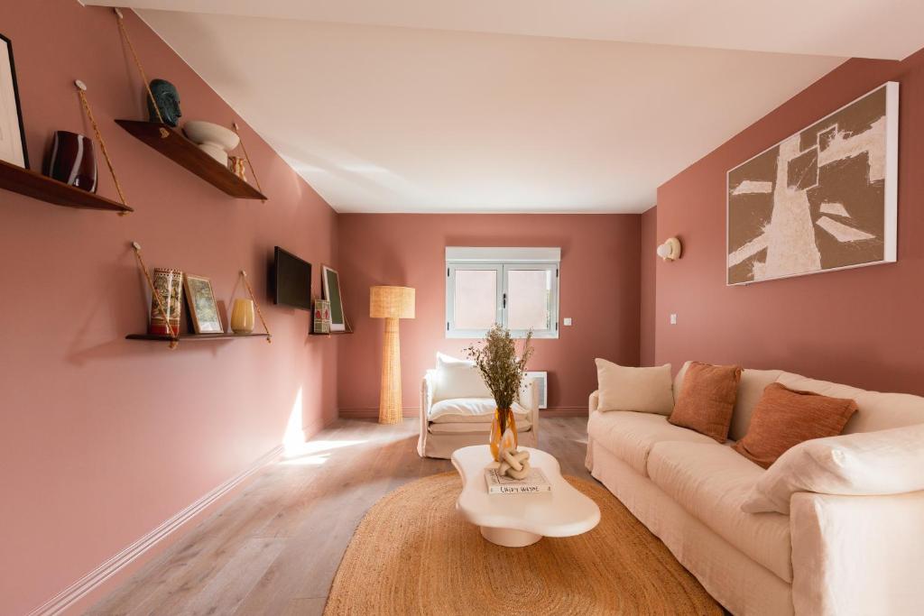 Duplex d'architecte 2 chambres Balcon face Thermes - 4