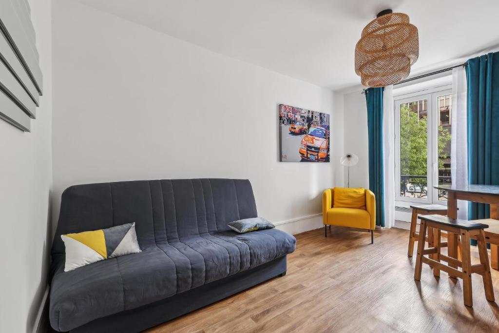 Paris Elegant 1BR, AC, Metro 2min, Montparnasse Tower - 2