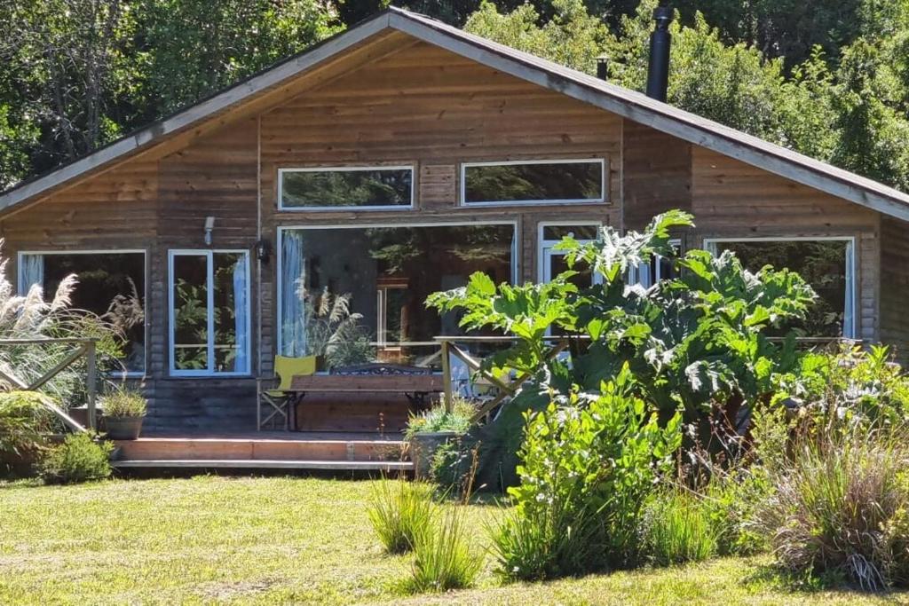 Cabaña Bahía Huillín, Cascadas, lago Llanquihue - 1