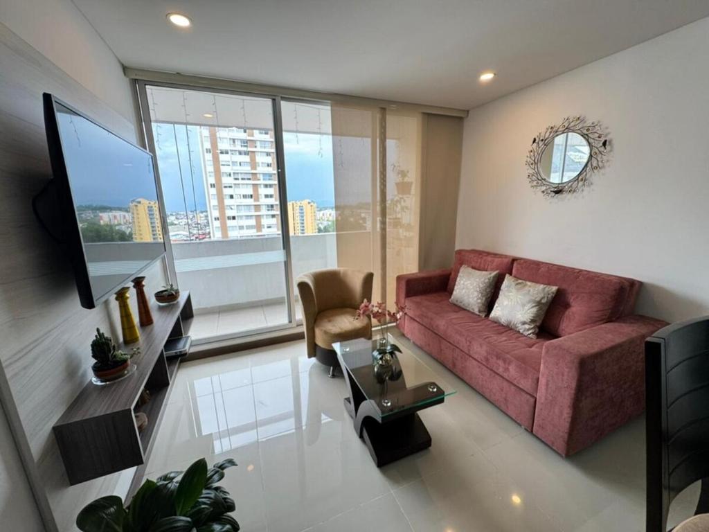 Club house 1105-Apartamento Fundadores con balcón, piscina, gym - 1