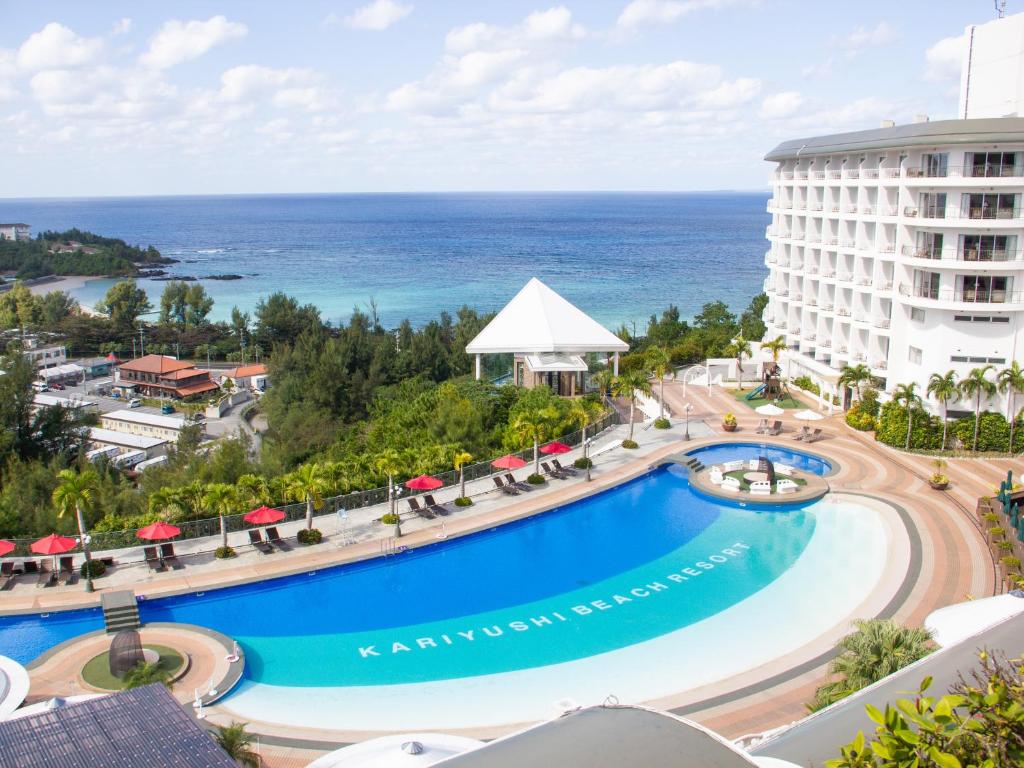 Exterior view, Okinawa Kariyushi Beach Resort Ocean Spa in Okinawa Main island