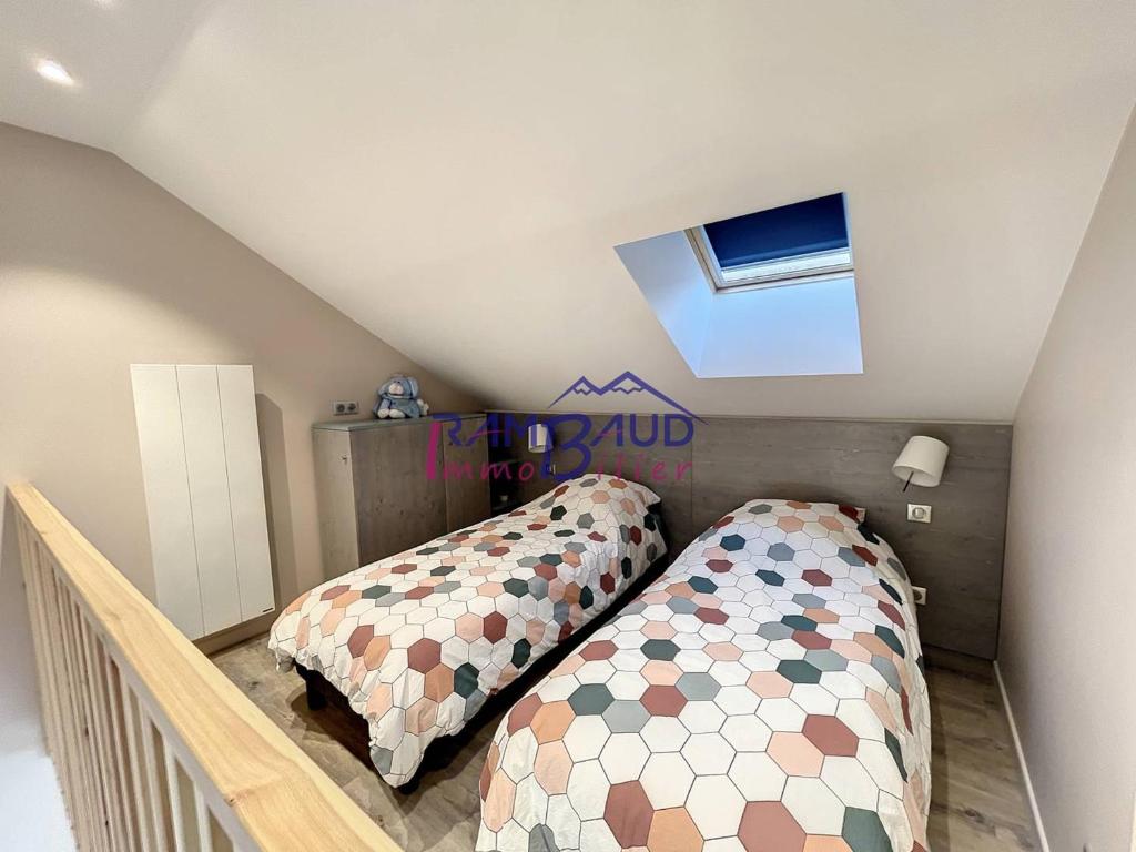 Duplex rénové 47m², 4 pers, parking, centre Valloire - FR-1-854-24 - 3