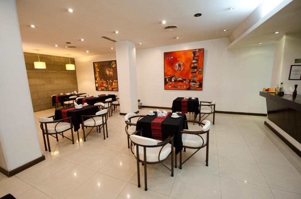 Restaurant, Hotel Albertina Boutique in San Juan