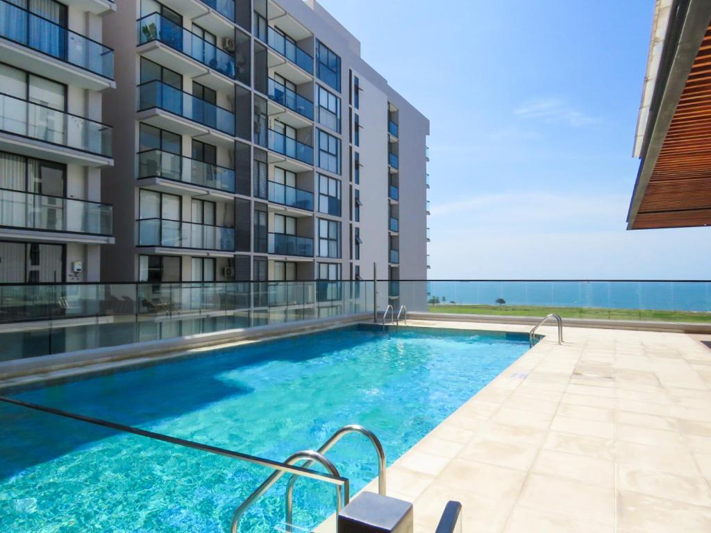Lujo Caribeño Apartamento con vista al mar y psicina - 1